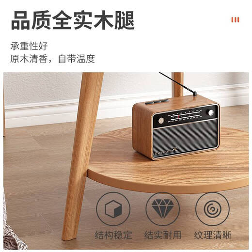 Yonghuan kleiner runder Tisch Couchtisch Wohnzimmer Home Sofa Balkon Schlafzimmer Bett