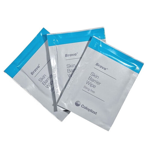 康乐保（Coloplast）造口皮肤保护膜擦纸12025造口保护喷剂12020 造口护理附件用品 12 12021皮肤保护膜(5片)