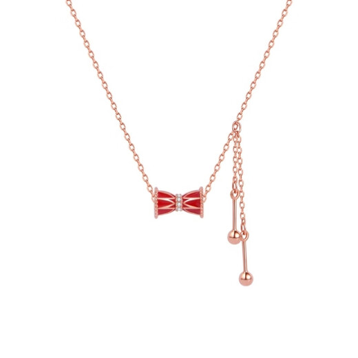 CAOX sterling silver small waist necklace women's clavicle 202021 new light luxury niche ins simple temperament pendant jewelry U31-Palace First Gift Series-Guyun Necklace