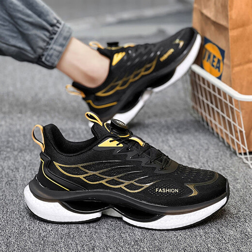 FANGPIN ADOLESTORES Sports Shoes Students de secundaria de 14 a 15 años zapatos de primavera de primavera transpirable Shoping Shops Absorción de choque 9888 Azul claro 36