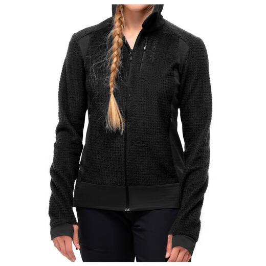 Norrona Women's Fleece Sweater Polyester chaleureux Top de Top pour femmes en extérieur