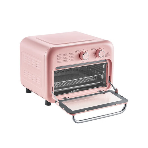 Midea household multifunctional electric oven with mechanical control, professional baking, easy operation, baking cakes and breads PT12X3, hot air baking and frying 12L