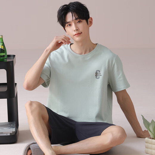 Septwolves Summer Pajamas Pajamas Shorts Shorts Shorts Hombres Comfort Confort Corriente al aire libre