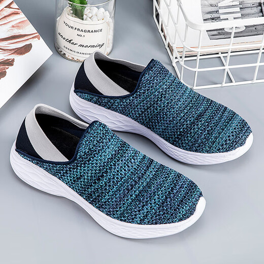 
Four Seasons Old Man Shoes Mesh Breathable Large Size Walking Shoes Two-Wear One-Pin-One Stepping Shoes Parents Shoes Heel Bun Toe Half Slippers XE-9901 Gray 42