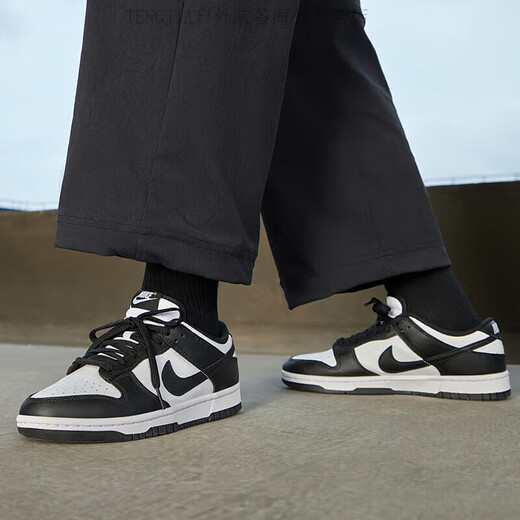 Nike (NIKE) men and women black and white panda DUNK LOW casual shoes DD1503-101 DD1503-101 [Shop Manager] Women's model 35.5
