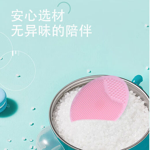 婴儿硅胶洗头刷宝宝沐浴按摩刷洗发梳子去头垢儿童沐浴洗头神器 祛除【头垢+乳痂+胎脂】 【3个装】颜色随机