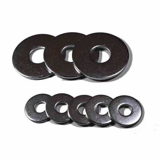 
Huilide 304 stainless steel non-standard flat gasket ring customized 316 inner circle hole diameter M9 narrow edge small outer circle diameter 13578 9.7*16.6*1.2(304)2 thousand pieces