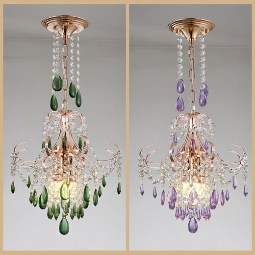 Chandeliers en cristal européen Corridor de lumière Corridor Balcon Light Entrée Lumière Valette de plafond Crystal Light 1W 9885B Modèle