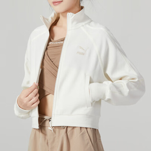 Puma (Puma) Frauenkleidung 2025 Sommer Neue Sportbekleidung Running Fitness Training Top Outdoor Windproof Jacke Casual Jacket 623475-65 XL