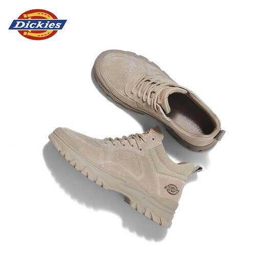 Dickies Martin Boots Herrenstiefel Herbst Trendy Trendy vielseitige Outdoor -Stiefel Herrenarbeitsstiefel dicker Sohle erhöhte lässige Männerschuhe Wanderschuhe Khaki 39 [eine Größe größer, geeignet für Sportschuhe 40]