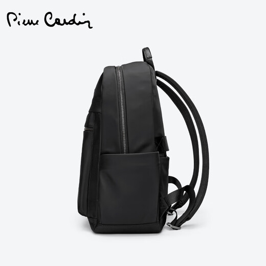 Pier Cardin Backpack Men's NOUVEAU MENCE MODIALE BUSINESS BUSINESS MODE VOLUSATILE Sac d'ordinateur décontracté sac à dos Men de voyage pour hommes de voyage Black [Brand Authentic Product - Fake One and Ten Finees]