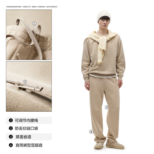 Jiao Nei Wang Yibo's same style very pants 501Regular men's air cotton straight sweatpants trousers autumn and winter new style