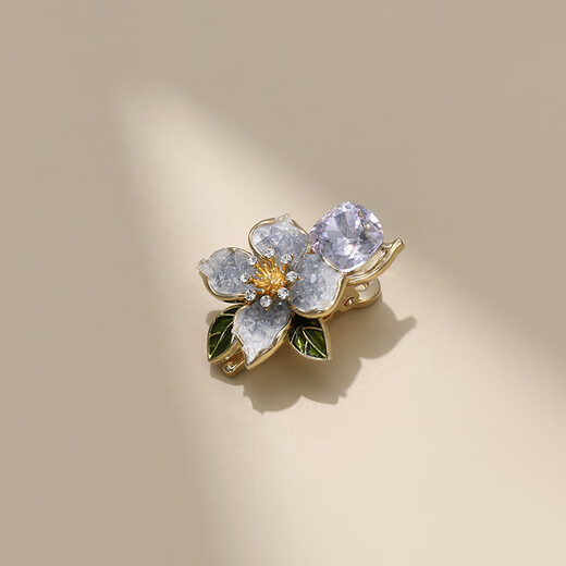 Chimera (CHIMERA) Starry Sky Flower Language Gentle Flower Side Bangs Clip Broken Hair Mouth Clip Hairpin Women's Headwear Girl Birthday Gift