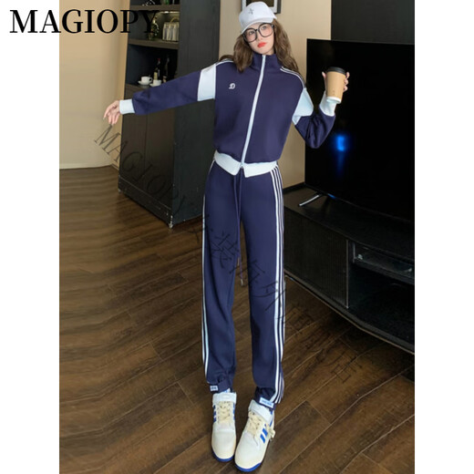 Magiopy International Luxury High-End-Marke kleine Menschen, die Casual Sports Set für Frauen Frühling neu anziehen.