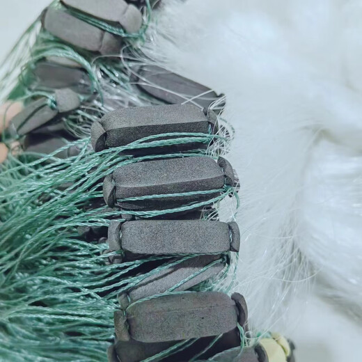 White silk three-layer sunken net, sticky net, green silk net, 100 meters fishing net, crucian carp, carp fishing hanging net, reservoir net, silver carp, 3 meters high, 7 fingers, white silk three-layer sunken net, 100 meters long