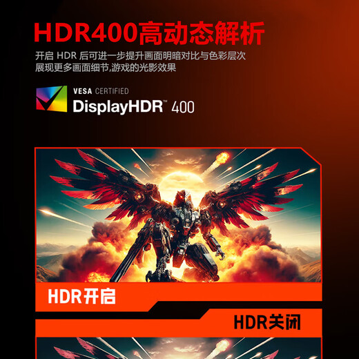 HKC-Gaming-Monitor, 240 Hz, hohe Bildwiederholfrequenz, Fast-IPS-Bildschirm, 1080P, 1 ms Reaktion, HDR400-Zertifizierung, Hardware, geringes blaues Licht, Unterstützung für Dual-SIM-Synchronisierung, 23,8 Zoll, 240 Hz, übertaktbar, G24H3D