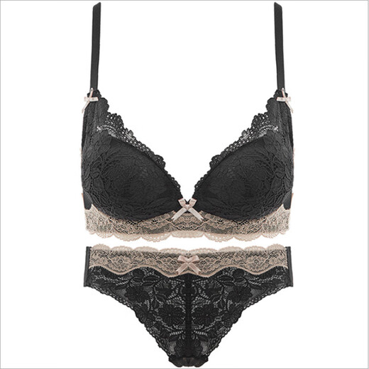 Victorias sexy Dessous-Frauen kleine Brüste versammelten und die Brustkollektion von Top-Toping-Einstellung ohne Stahlring-Spitzengeschenk-Geschenkset Victoria's Secret Kyoto Tea Single Piece 70A 32/70 [AB Cup]