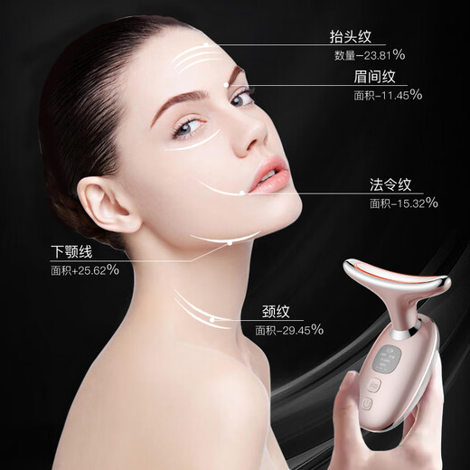 Ilift beauty instrument facial facial massager neck lift beauty instrument neck wrinkles and nasolabial fold lifting artifact neck home introduction instrument birthday Valentine's Day practical gift for girlfriend and mother