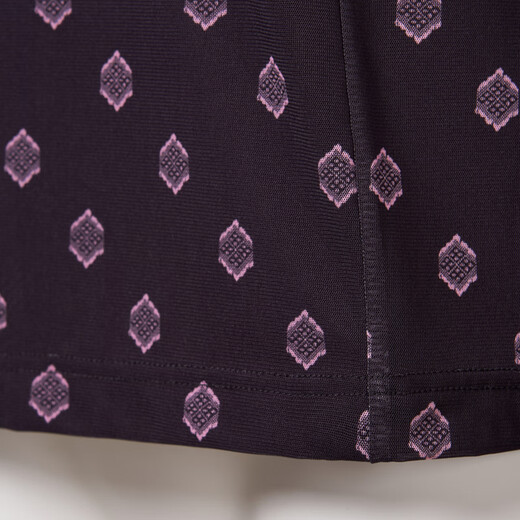 敦奴（DUNNU）2025秋季新款印花系带领蝴蝶结减龄衬衫女 正黑色 2XL