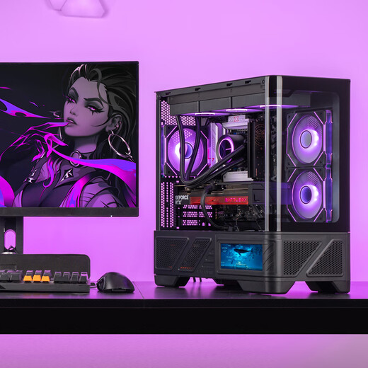 Colorful 24-issue interest-free secondary screen AMD Ryzen 7 9800X3D/7800X3D/RTX5070Ti/5060Ti assembled computer desktop gaming e-sports host diy complete machine 5 R7 9800X3D+5060+1T+32G 32G