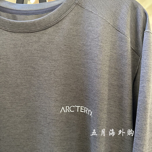 Archaeoptera Bird (Arc'teryx) S25Cormac Arc'bird Logo SS Herren-Kurzärmel-T-Shirt 9721 BHR Black Grey S
