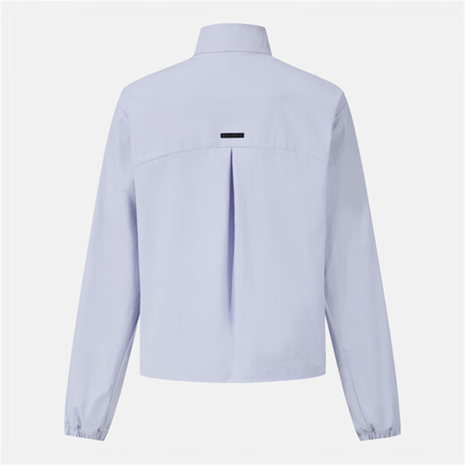 迪桑特（DESCENTE）女士梭织保暖夹克 初秋新品潮流运动女装  立领宽松百搭长袖外套 薰衣草紫/ Lavender S /85