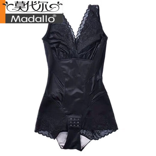 
Modal thin tight body shaping underwear genuine postpartum belly-tightening waist lifting hip-shaping body-shaping one-piece body-reducing women's belly-reducing black crotch-breasted XL Recommended weight 116-130Jin [Jin equals 0.5 kg]
