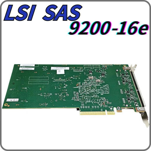 Intel Original LSI SAS 9200-16E 16-Port-Hochgeschwindigkeits-RAID-Karte 6 GB/s SAS/SATA LSI0018 9201-16E Neues Arbeitspaket drei Jahre Qualität