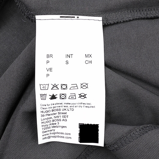 Hugo Boss Black Label T-shirt à manches courtes décontractés en 3 pièces pour hommes 50532470 10267939 Military Green / White / Gray 967 S