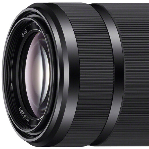 Sony (SONY) E 55-210mm APS-C format telephoto large zoom mirrorless camera lens black E-mount SEL55210