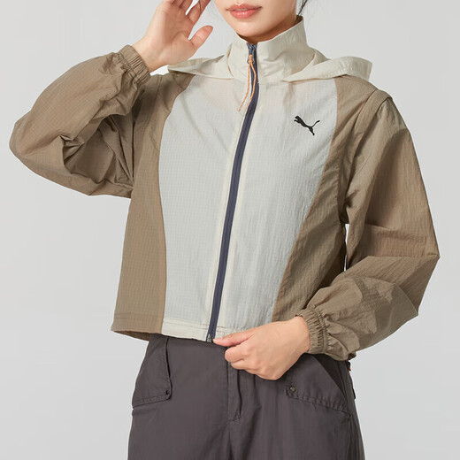 彪马（PUMA）女装 2025夏季新款运动服跑步健身训练上衣防风外套透气休闲夹克 628979-87 M