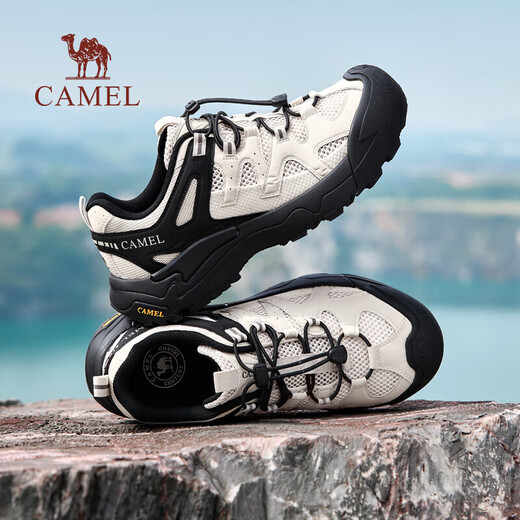 
Camel (CAMEL) Yunshan 2.0 mesh outdoor mountaineering leisure and cute hiking shoes couple G15AX48080 m white/black 42