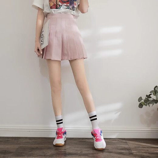 Badminton shoes for women and children new lightweight girls training shoes students professional sports shoes table tennis shoes for boys white powder lace up 33 (215mm)