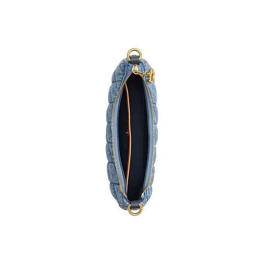 CoaCH (COACH) women's bag, classic versatile leather underarm bag, crossbody crescent shoulder handbag, gift for girlfriend, holiday gift, indigo CR679-B4IN 27*6.5*16cm