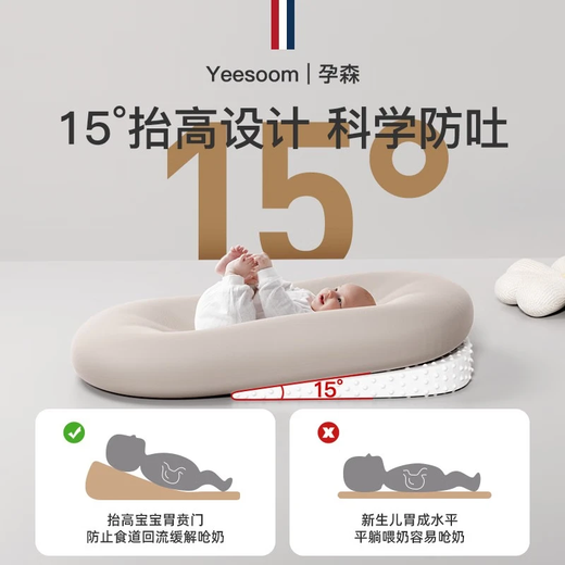 YEESOOM bed in bed baby, baby sleeping in bed in bed magic tool, newborn anti-shock jumping uterus bionic bed sleeps well, four seasons universal antibacterial soft bed in bed-mint green
