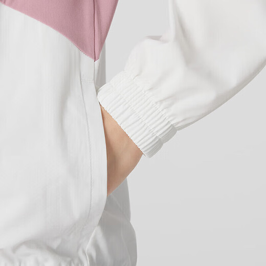 安德玛（Under Armour）官方女装外套 夏季新款运动服跑步训练健身透气立领宽松休闲夹克 1369890-697/建议拍小一码 S