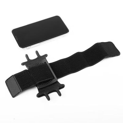 Zhizhou wrist mobile phone holder instead of driving arm sleeve arm bag sports running wristband fitness multi-functional breathable rotation black-detachable mobile phone arm bag