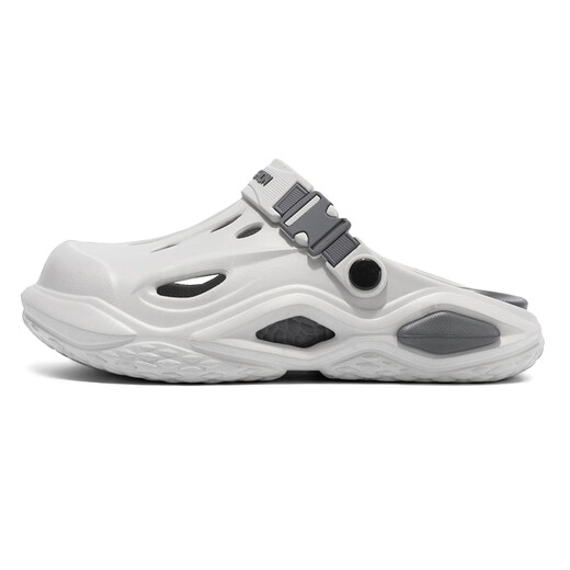 Pilot Camel Sandals 2025 Summer Nuevos deportes para hombres Ayeos al aire libre zapatos de agujero de playa Conductor anti-Slip-Fitness Resistente a las sandalias grises [Serie Snap 13561] 39-40