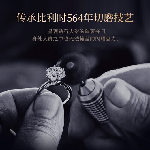 Xiele PT950 platinum empty setting men's ring customized model does not include the main stone. Please contact customer service after taking the photo PT950 platinum ring setting (simple and classic) 1 carat setting