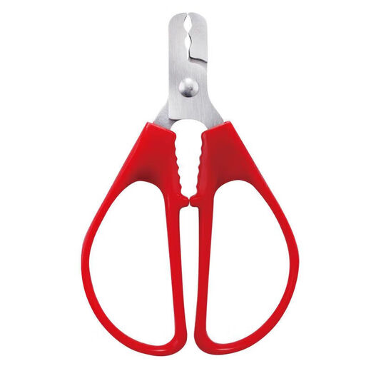 Stainless steel melon seed pliers/lazy man's melon seed eating tool, pine nut pliers, watermelon seed clipper, pumpkin seed sheller, red handle model - 1 pack, no Specifications