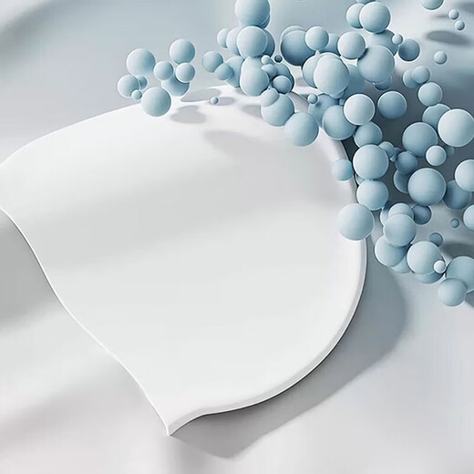 渠辰泳镜泳帽游泳镜泳镜泳帽套装泳镜眼镜大框泳镜泳镜护目镜耳塞鼻夹 白色泳镜+泳帽+耳塞