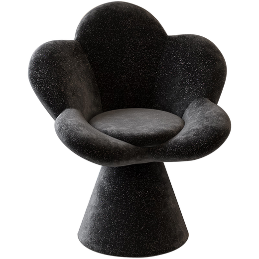 Hongsen Makeup Stool Bedroom Dressing Stool Modern Simple Small Apartment Dressing Table Chair Italian Light Luxury High-end Manicure Stool White Petal Makeup Chair