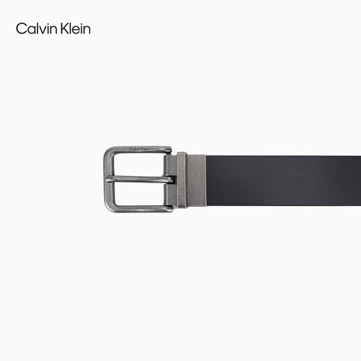 Calvin KleinJeans25春夏男士ck双面用商务绅士休闲针扣腰带皮带礼物4G7029G