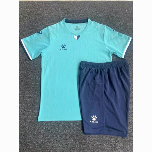卡尔美（KELME）2025定制足球套装印字速干学生训练短袖成人儿童比赛队服球衣 1 1048白色 3XS(身高115-125)