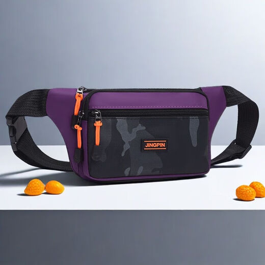Sports waist bag men and women's communication outdoor sports fitness running bag construction site work mobile phone bag cashier coin wallet black