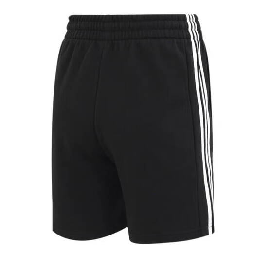 Adidas gestrickte reine Baumwolle lose atmungsaktiven lässigen Hosen Herrenhosen Neue Style Running Fitness Training Sporthosen Fünf-Punkte-Hosen-Shorts IC9435/mit Kordelkordel, bestickter Logo L 180/86a empfohlen 150-170jin [Jin gleich 0,5 kg]