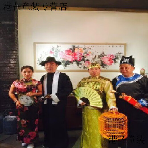 阙珞磐表演帽上海滩许文强复古黑色大檐英伦爵士礼帽男女士舞台 大檐毛 许文强同款拍这个 款(55-58cm)