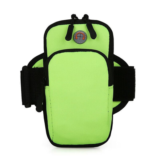 Lightweight and portable mobile phone arm bag outdoor unisex running arm strap arm bag fitness wrist bag mobile phone black arm bag