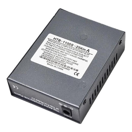 HAOHANXIN Haohanxin 100M single mode single fiber transceiver fiber optic transceiver photoelectric converter black pair 100M single mode single fiber 1100s pair AB end