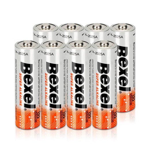 特登丝三星指纹锁电池P718 728密码锁智能门锁专用5号碱性电池发新款 乳白色  8节电池的价格